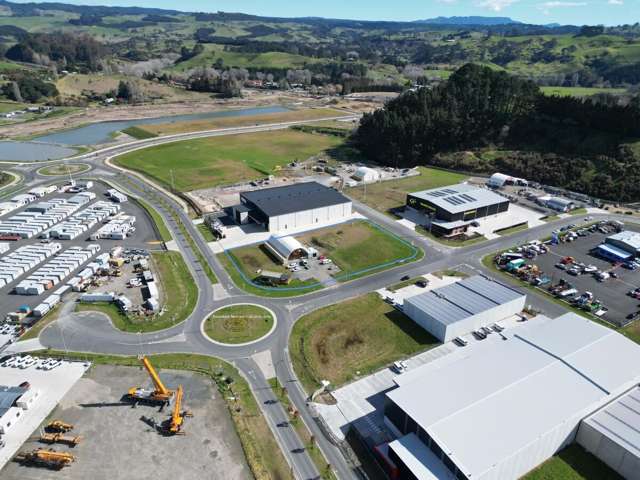 New warehouse to be built - strong corner presence