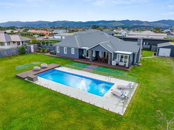 A seven-bedroom estate known as The House of Literature in Ponotahi, in the Wairarapa, has sold for $5.27m. Photo / Supplied