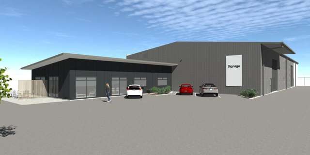 New Build Warehouse in High Profile Location