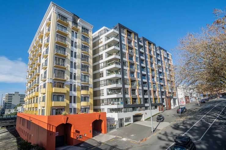 A studio in the Victopia Apartments on Victoria St West exceeded both the owner's and the agency's expectations when it nabbed <img41,000 at auction last week. Photo / Supplied