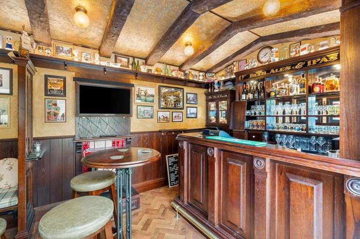 The Brantwood Arms can be found inside the internationally recognised Trott's Garden. Photo / Supplied