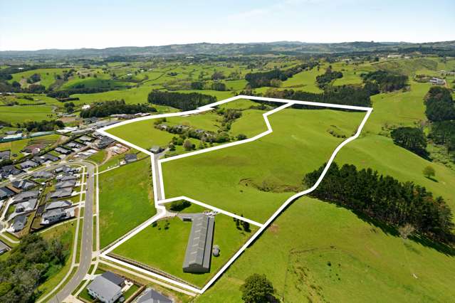 Large-scale landholding in Pukekohe