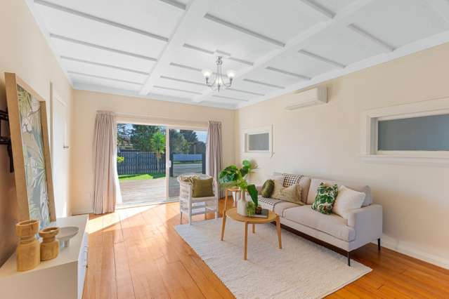 Four bedrooms and stylish