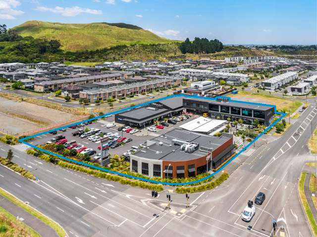 Shopping centre on Stonefields corner site for sale