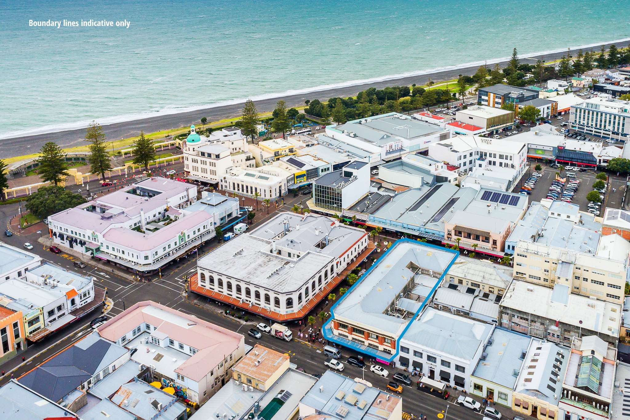 Heritage building in central Napier