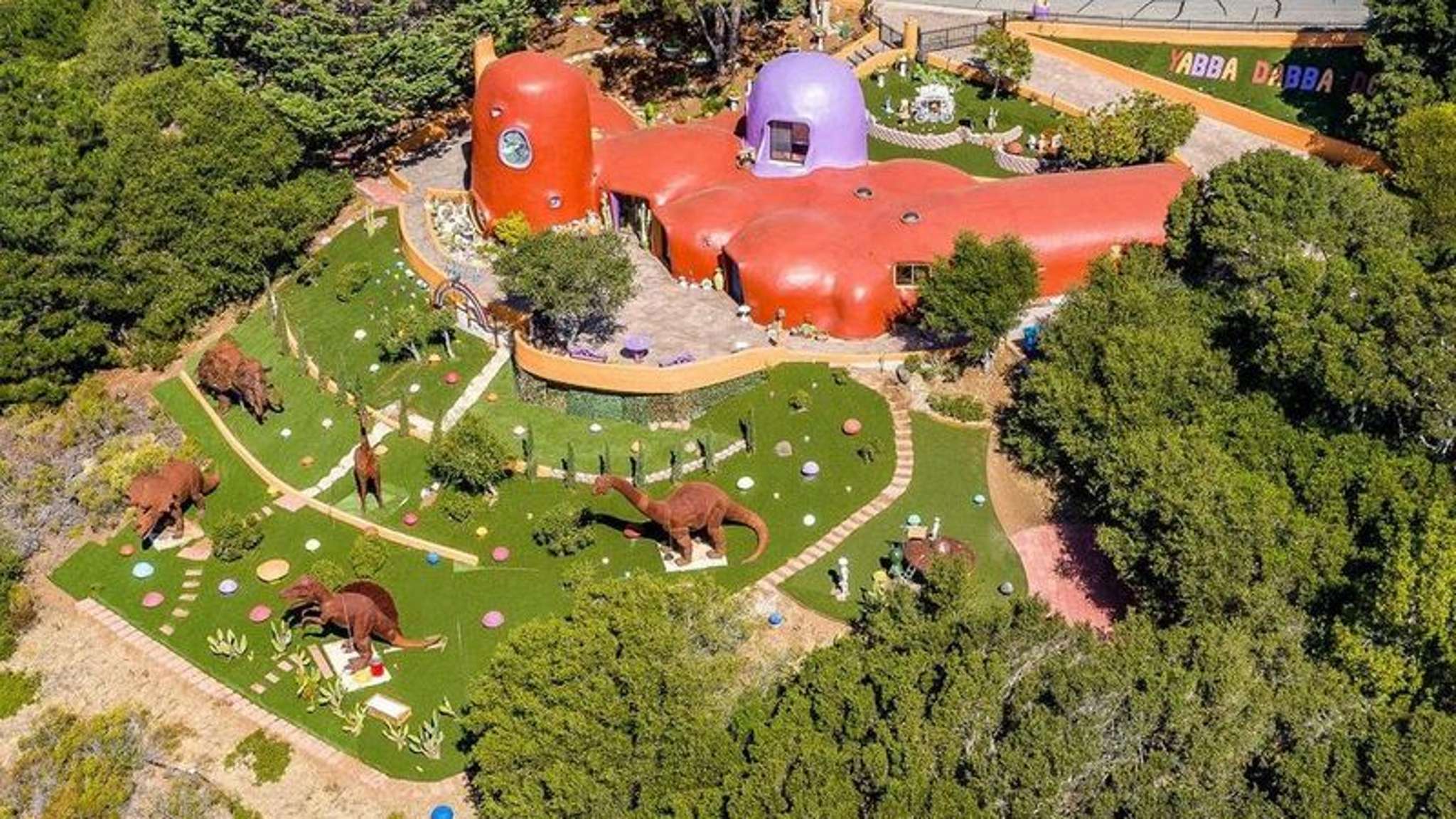 ‘Flintstone House’ is in a heap of Barney Rubble