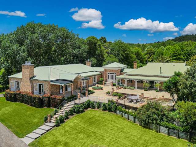 Timeless Brick Villa on 13.5 Acres Land