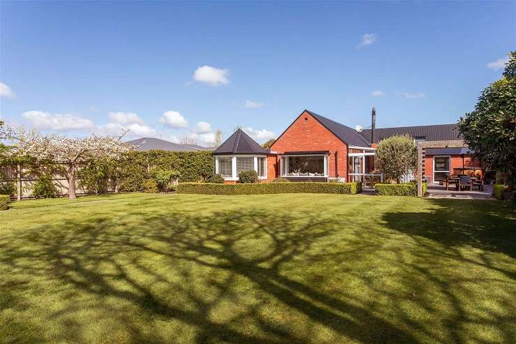 Westburn Terrace, in Ilam, sold for <img.3m after passing in at auction last month. Photo / Supplied