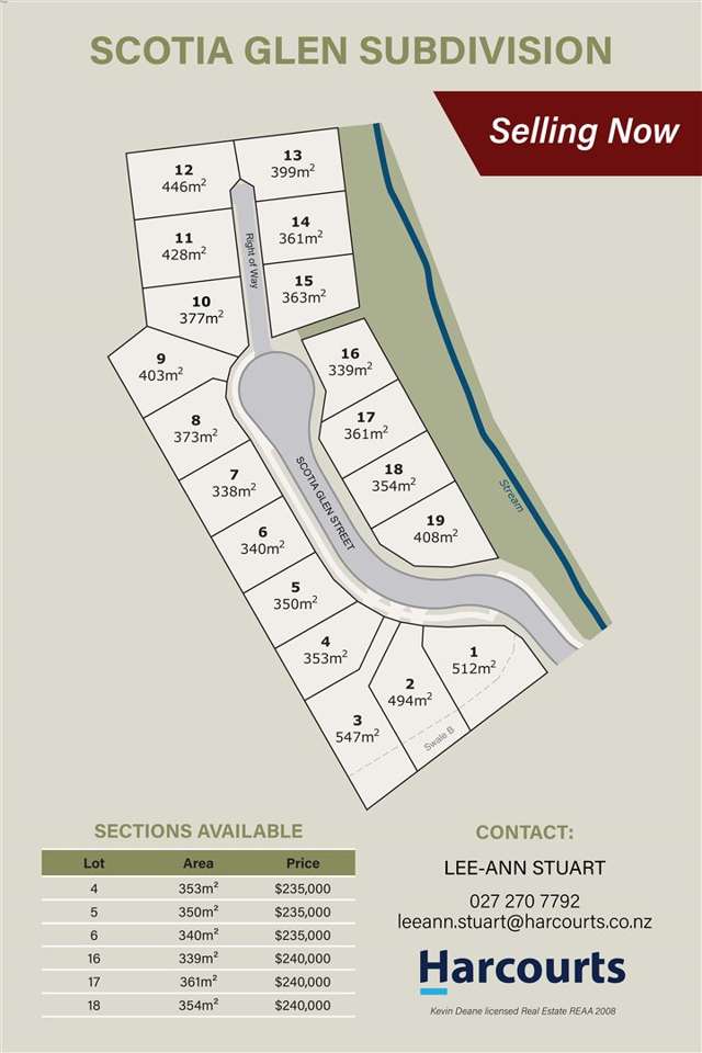 Putaruru's newest subdivision.