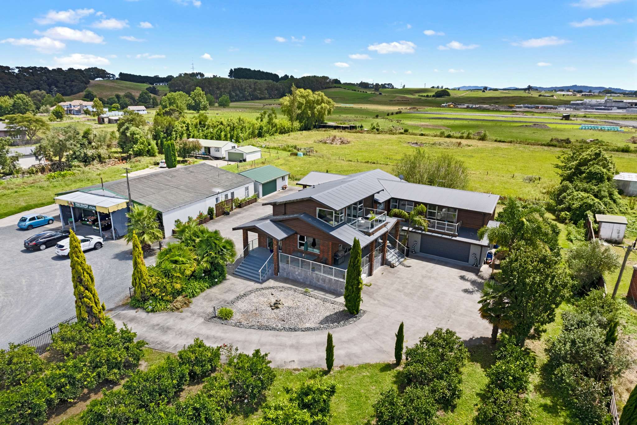 Fruit and vege shop with homes is ripe for the picking