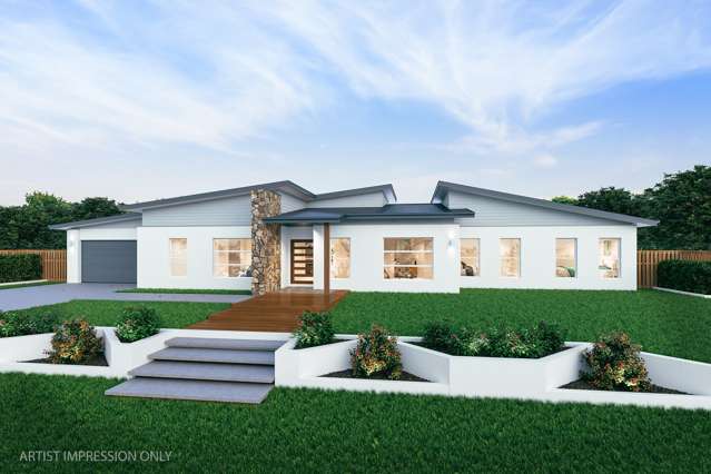 Manapouri 330 Skillion Facade – House & Land Concept