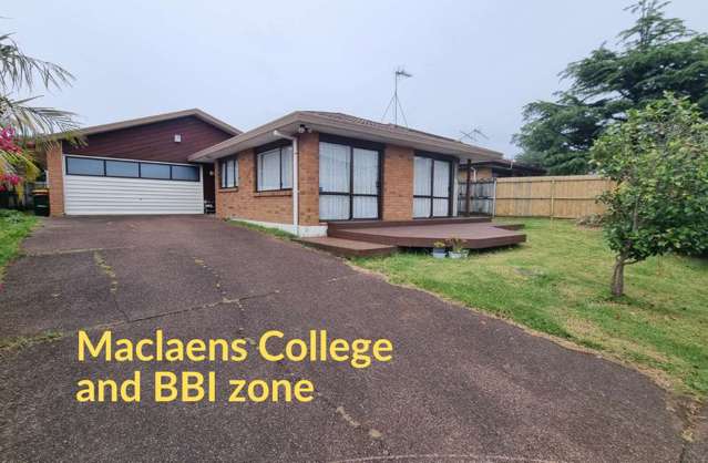 3 Bedrooms in Macleans Zone available December