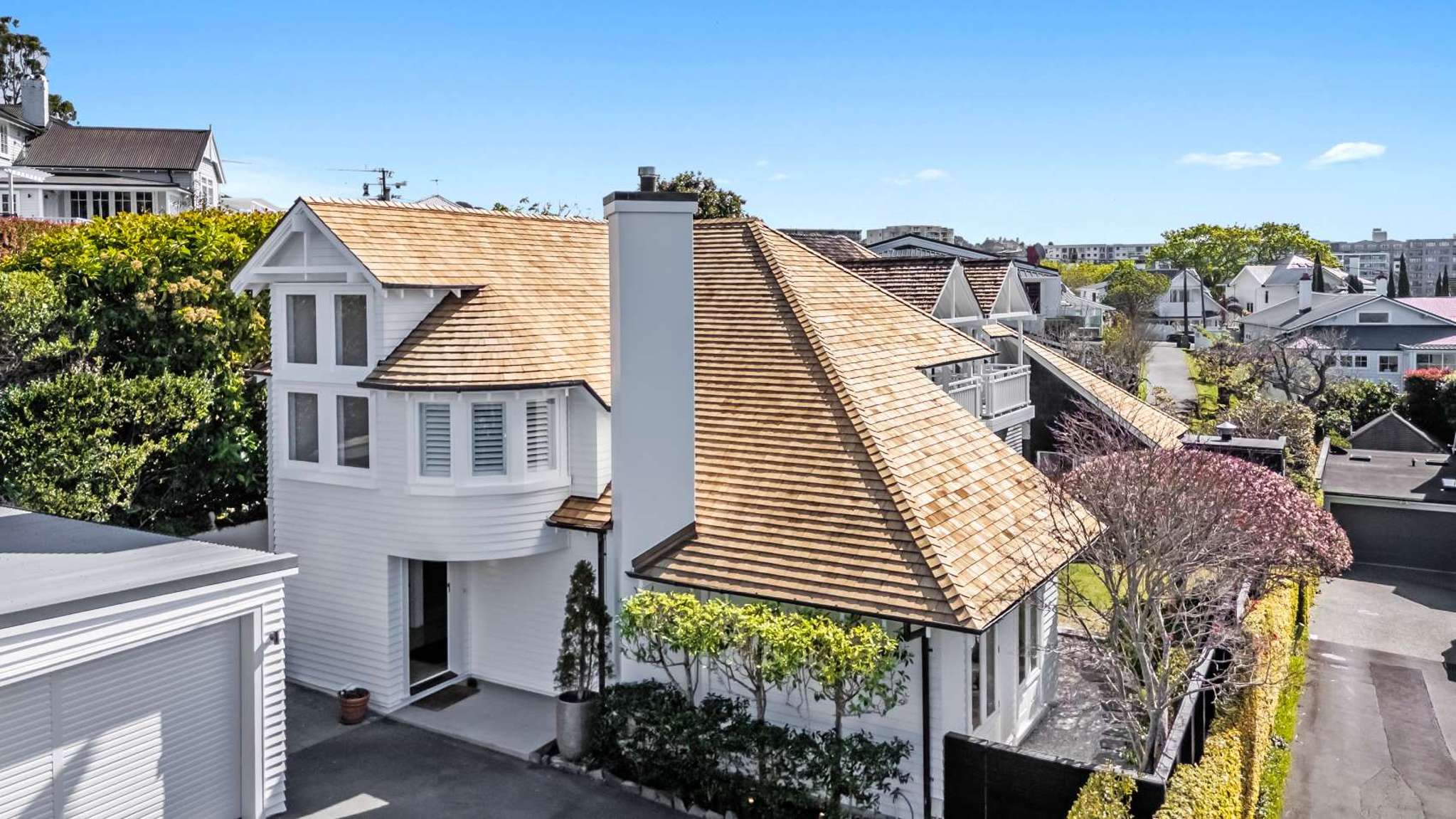 Remuera home with harbour views and a ‘West Wing’ hits the market
