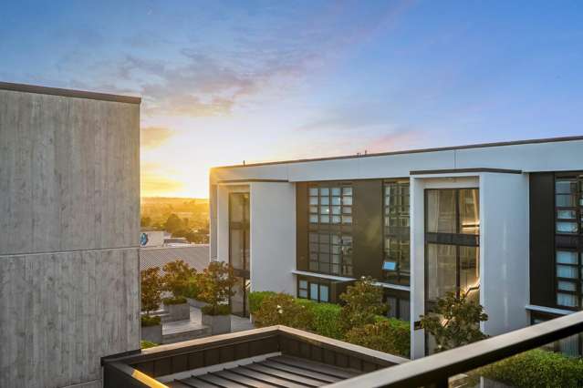 Perfect penthouse sun setter