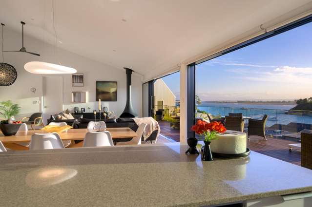 Architecturally designed coastal home