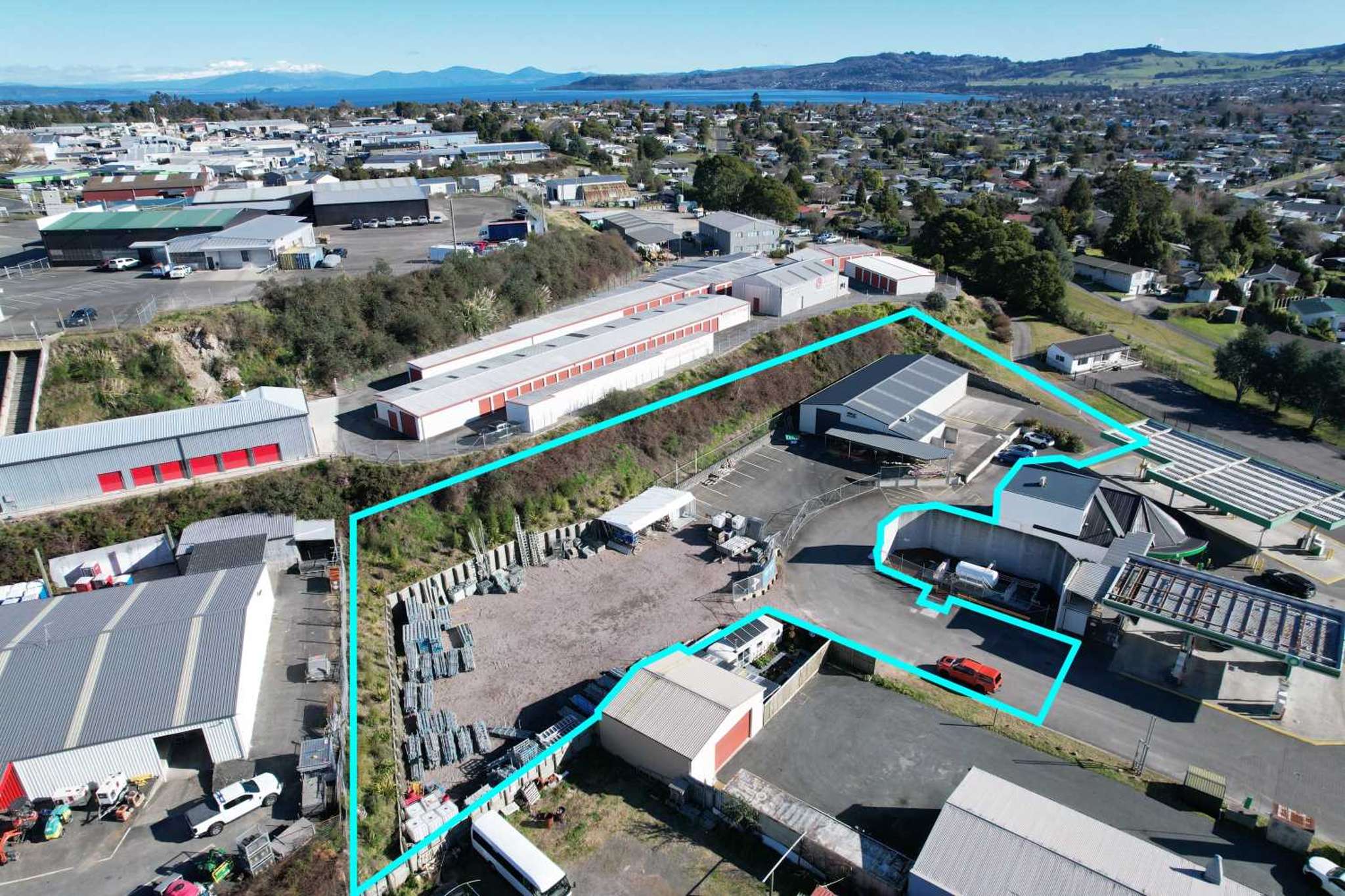 Taupō industrial site with lease income and development potential for sale