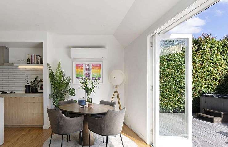 The Hits host Matty McLean and his real estate agent husband, Ryan Teece, sold their cottage two days after their first open home. Photo / Supplied
