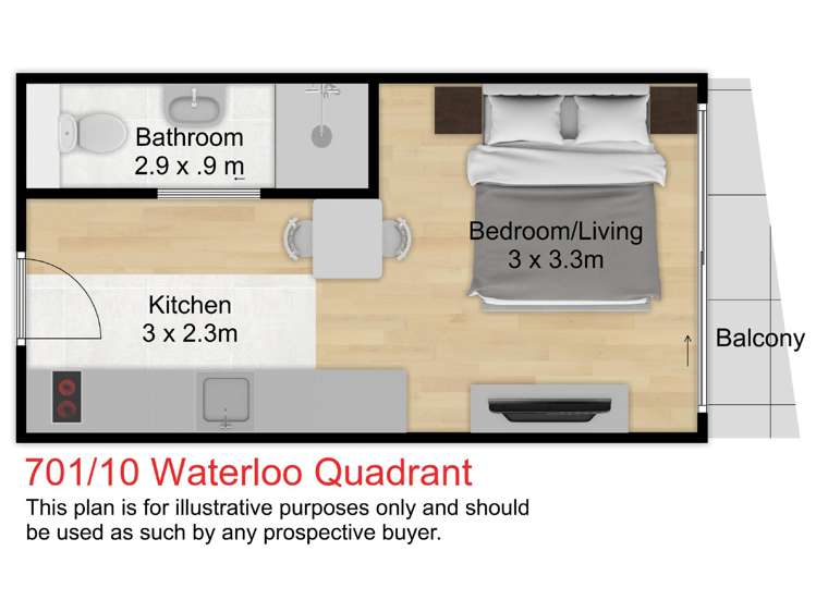 701/10 Waterloo Quadrant Auckland Central_15