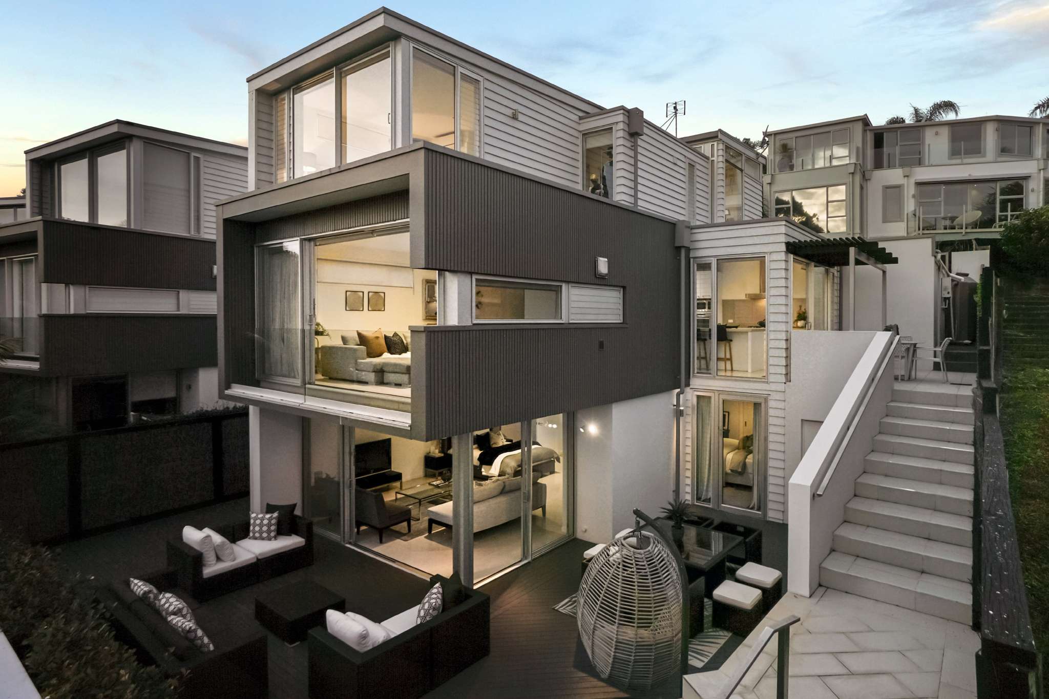 Family home on millionaires’ row on the market