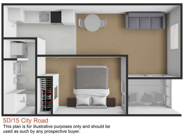 5D/15 City Road Auckland Central_1