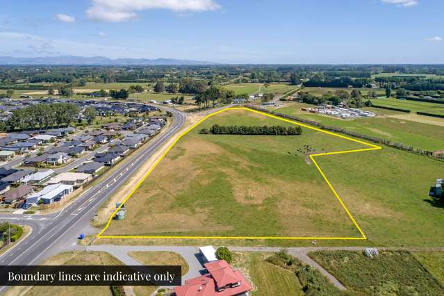 4Ha Blank Canvas-Minutes from Kaiapoi Town Centre