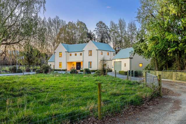 European-inspired country estate