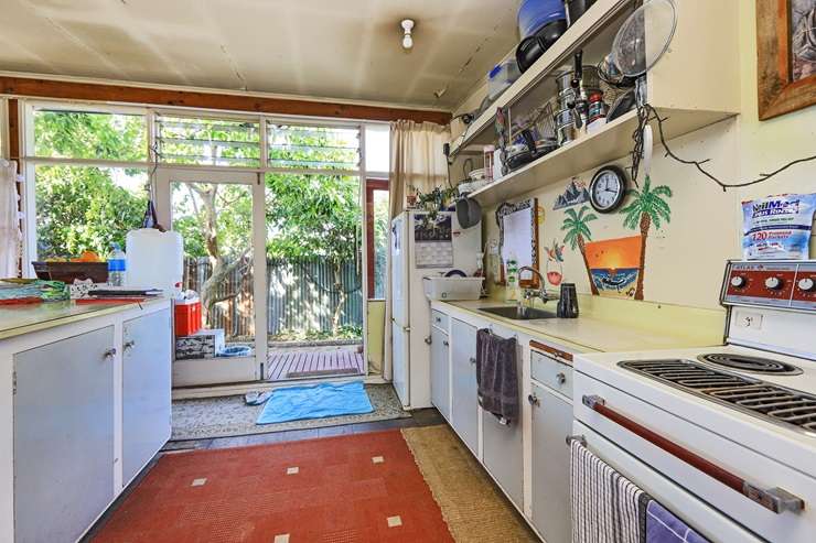 Grand Design NZ architectural designer Nick Dunning and real estate agent Amy Pennington are selling their first home. Photo / Supplied