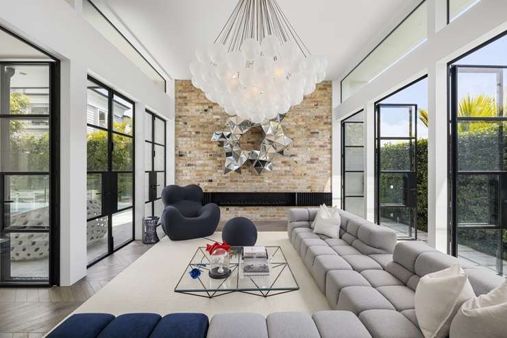 Bayleys agents Julie and Trent Quinton are selling their luxuriously renovated villa at 11 Elgin Street, in Auckland's Grey Lynn. Photo / Supplied
