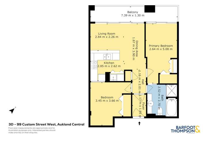 3D/99 Customs Street West City Centre_14