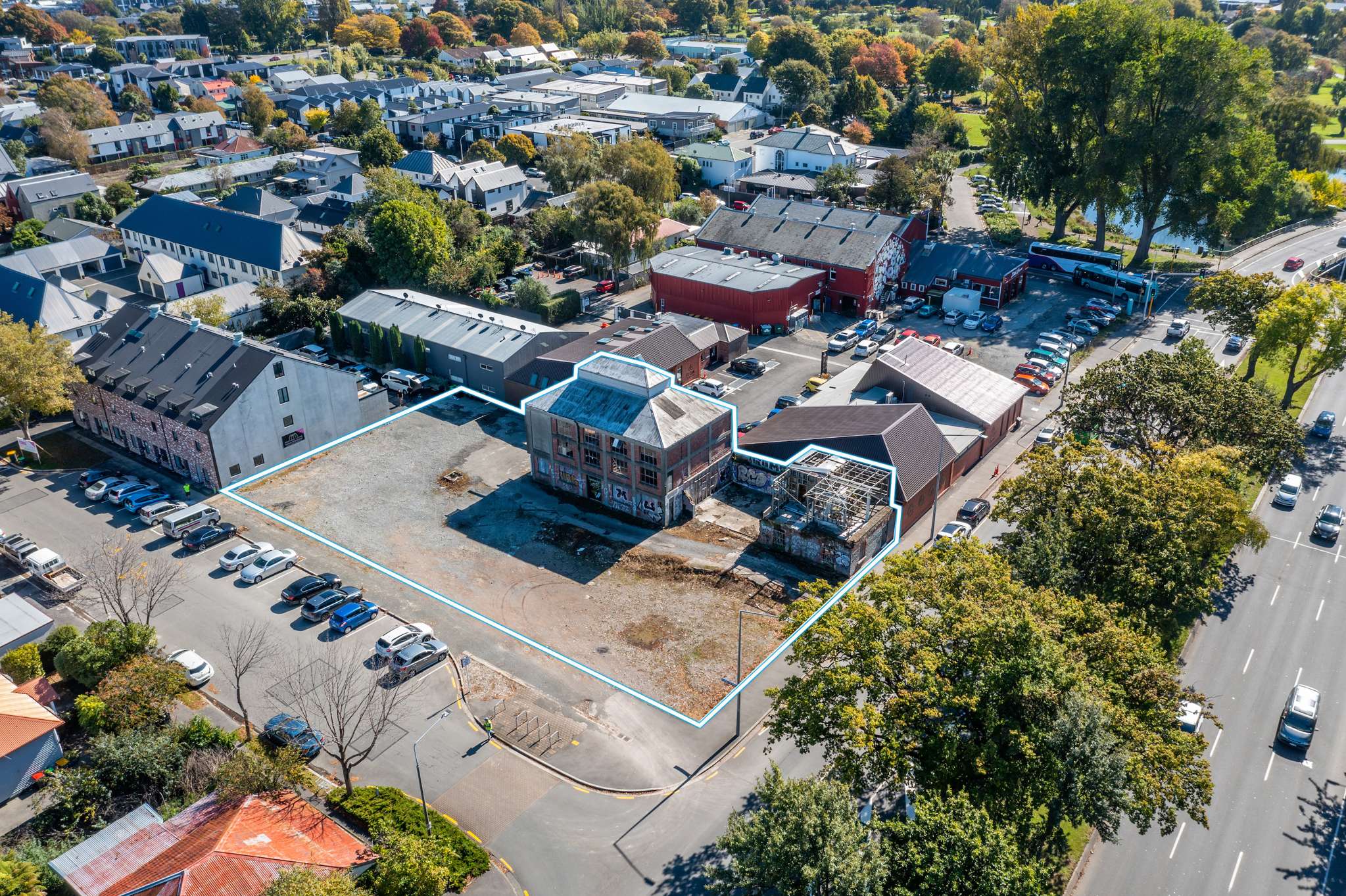 Heritage building, land for sale in Christchurch CBD