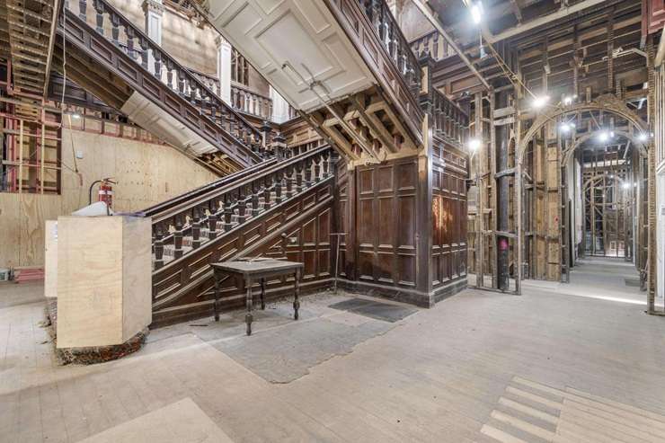 McLean’s Mansion, in Christchurch, has been listed for sale after funding for the building's restoration could no longer be secured. Photo / Supplied