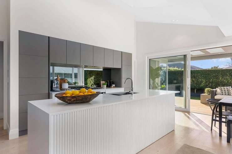 A four-bedroom home on Arthur Street, in Auckland's Onehunga, was at the centre of a heated auction contest this month. Photo / Supplied