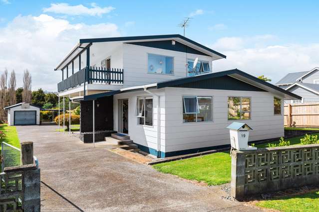 Family living with scenic views