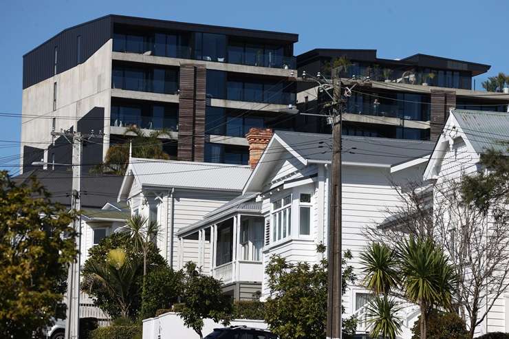 Omaha has benefitted from a strong winter housing market, with the beach town enjoying saw big-ticket sales. Photo / Fiona Goodall