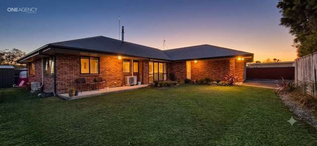 Modern, Brick Home Close to Town