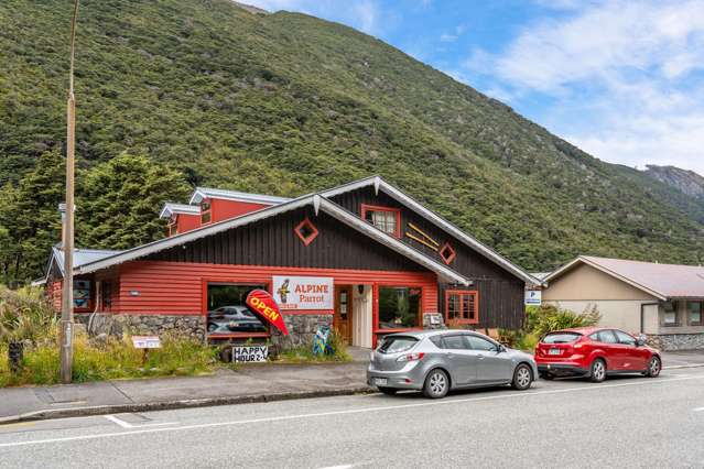 Tenanted investment in the heart of Arthurs Pass