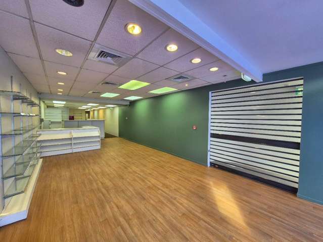 AFFORDABLE GROUND FLOOR RETAIL SPACE FOR LEASE