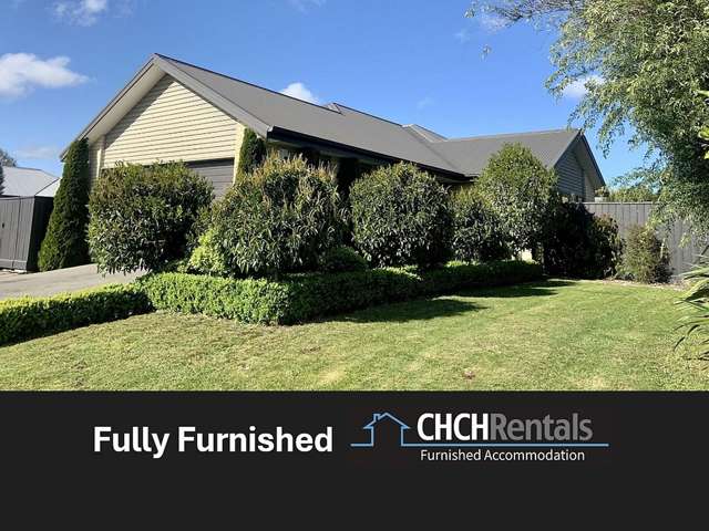 Fantastic fully furnished family home situated in a quiet cul-de-sac in established subdivision!