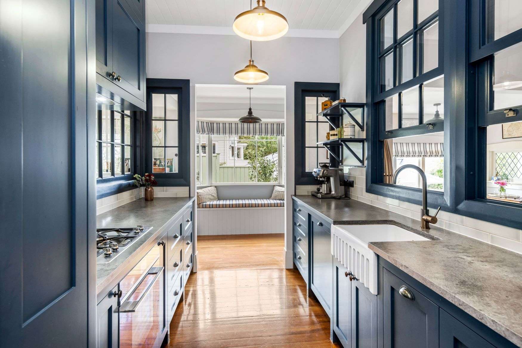 This three-bedroom house on Mahoe Avenue, in Remuera, Auckland, was completely transformed by the vendors. Photo / Supplied