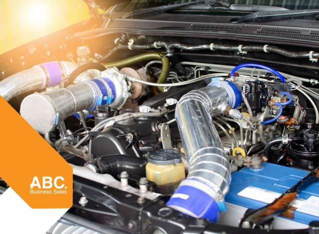 Busy Auto Mechanical Shop with Bonus Paint Booth