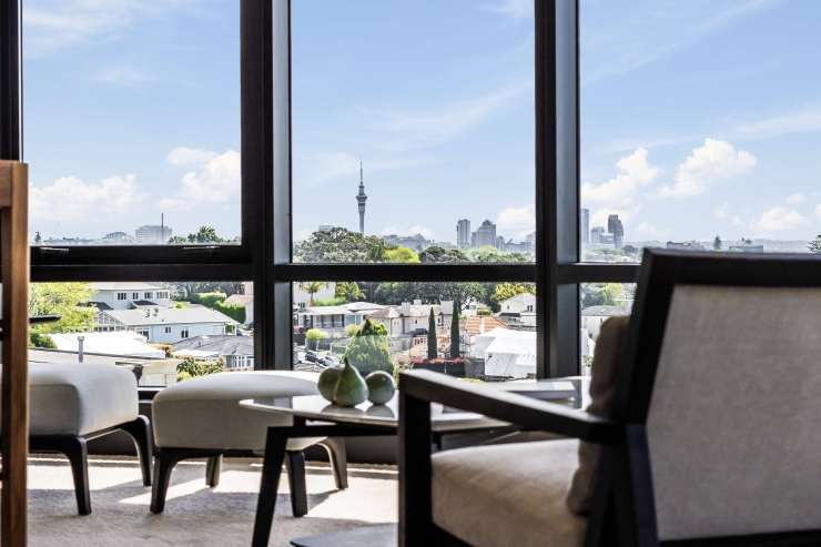 Coming back onto the market is Loft 7 at 4/15A Augustus Terrace, in Parnell, Auckland. Photo / Supplied