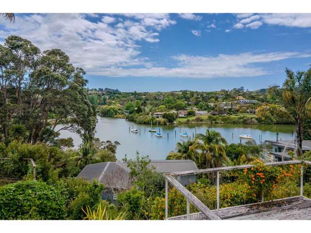 STUNNING WATER VIEWS WITH A PILE MOORING.