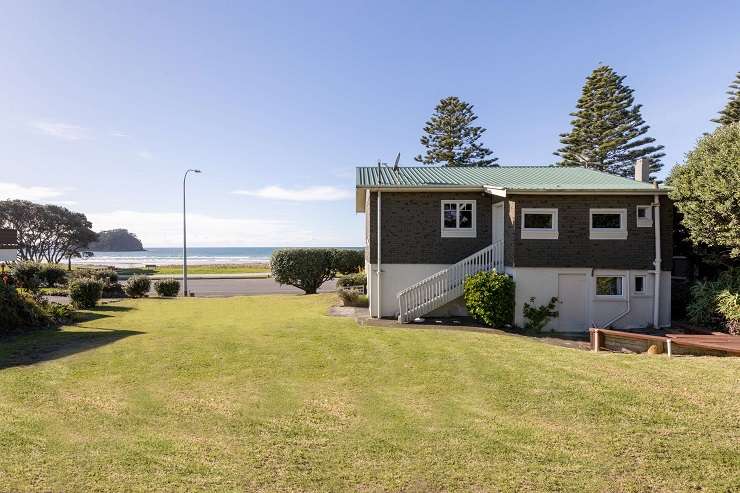 The classic 1930s bach on Marine Parade in Mount Maunganui, Tauranga, had been in the same family's hands for more than 30 years. Photo / Supplied