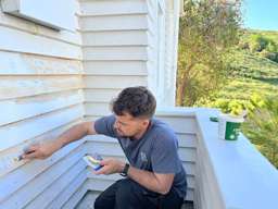 How to paint weatherboards