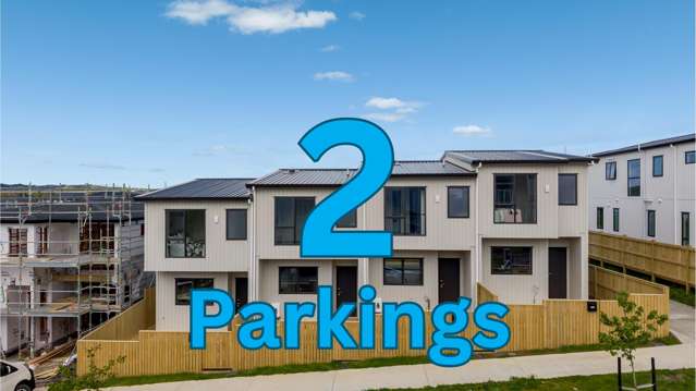 3 Bedrooms & 2 Parkings!