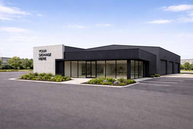 New Build - Premier Trade Retail Opportunity | Customisable Industrial Space in Onekawa