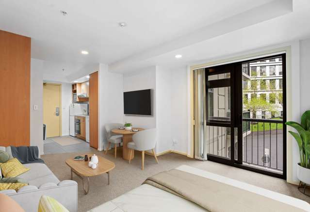 Brand New Furniture, Effortless City Living - Stylish Studio on Eden Crescent