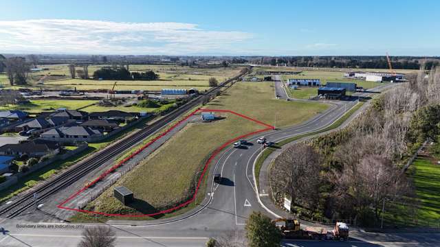 Prime industrial corner site