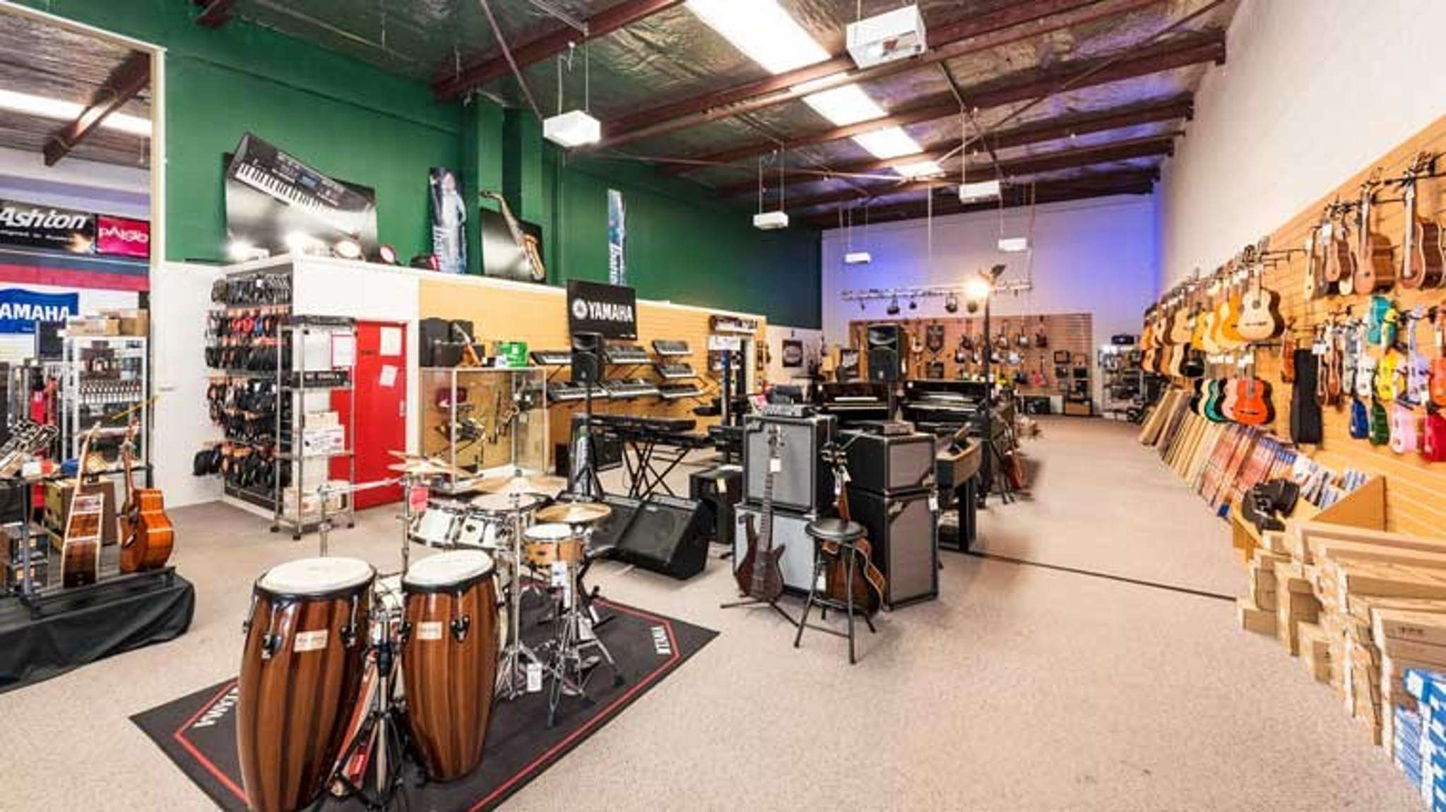 Music store property to hit the right note