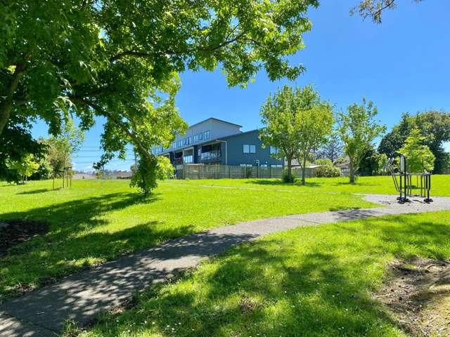 Elevated, Secure Living by the Park